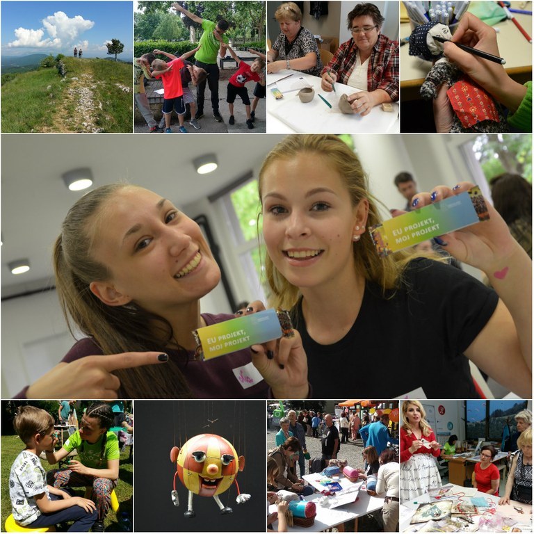 ‘’EU PROJECT, MY PROJECT’’ campaign with over 40 events all over Slovenia ‘’EU PROJECT, MY PROJECT’’ campaign with over 40 events all over Slovenia