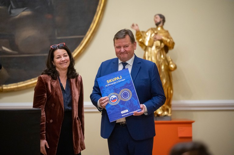 Special ceremony marks adoption of Slovenia's Cohesion Policy Programme 2021-2027 Special ceremony marks adoption of Slovenia's Cohesion Policy Programme 2021-2027