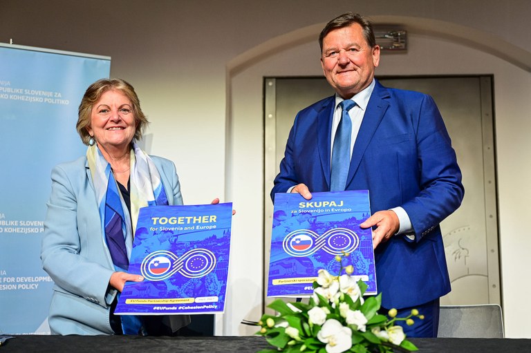 Sklenjen sporazum o partnerstvu med Slovenijo in Evropsko komisijo