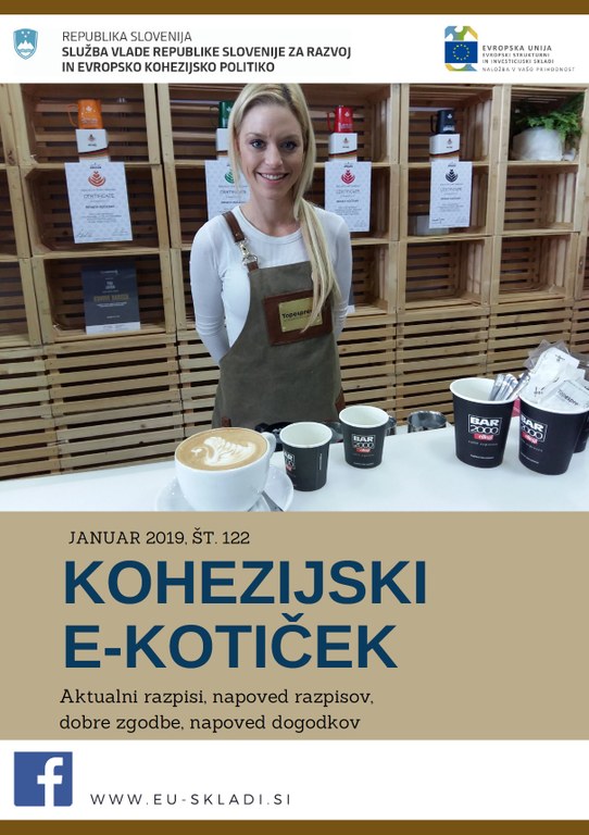 Izšla je januarska številka Kohezijskega e-kotička Izšla je januarska številka Kohezijskega e-kotička