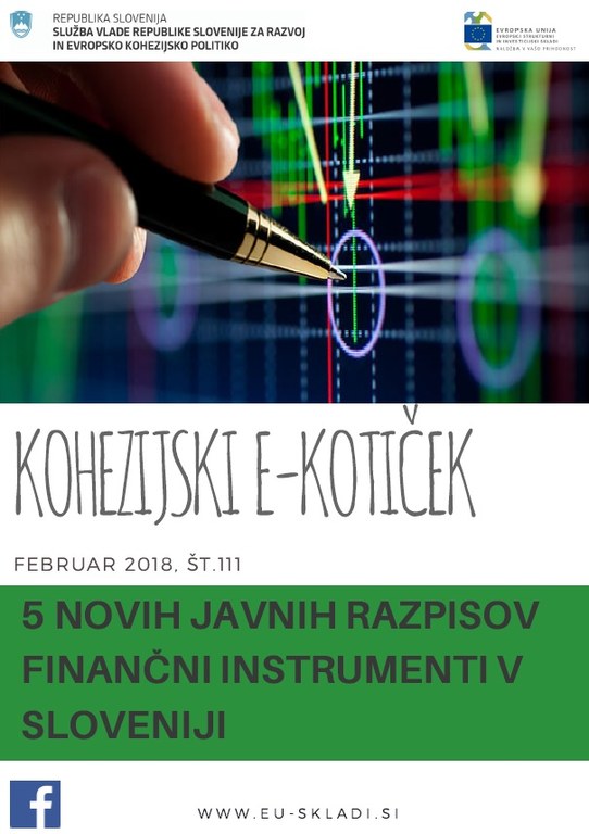 Izšla je februarska številka Kohezijskega e-kotička Izšla je februarska številka Kohezijskega e-kotička