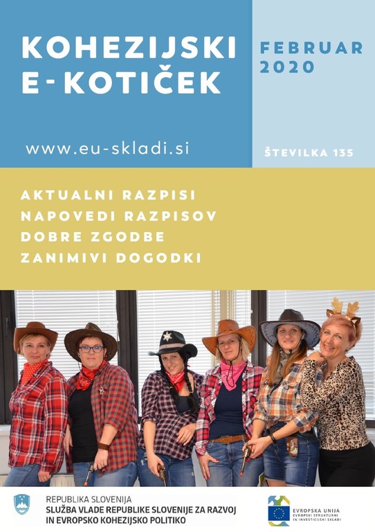Izšla je februarska številka Kohezijskega e-kotička Izšla je februarska številka Kohezijskega e-kotička