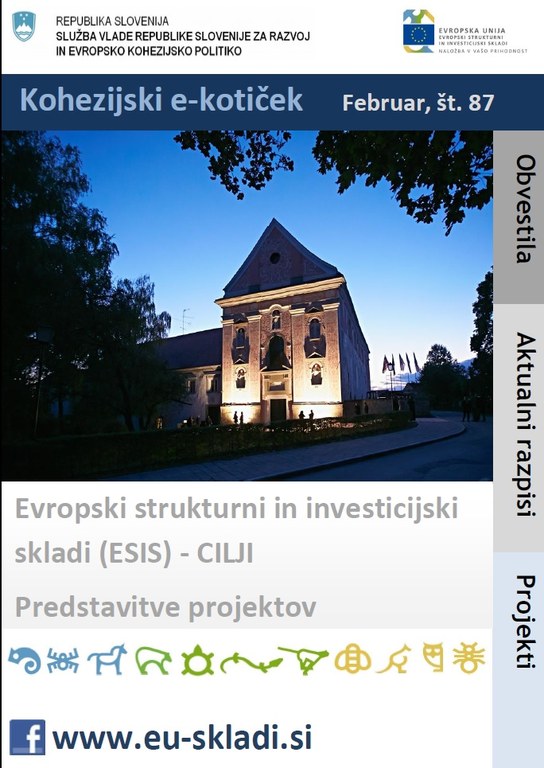 Izšla je februarska številka Kohezijskega e-kotička Izšla je februarska številka Kohezijskega e-kotička