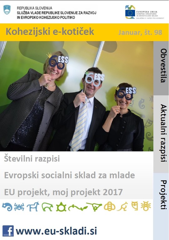 Izšla je januarska številka Kohezijskega e-kotička Izšla je januarska številka Kohezijskega e-kotička