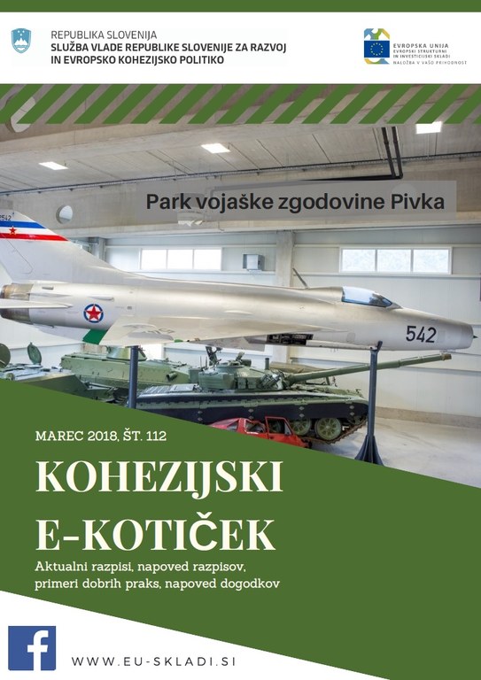 Izšla je marčevska številka Kohezijskega e-kotička Izšla je marčevska številka Kohezijskega e-kotička