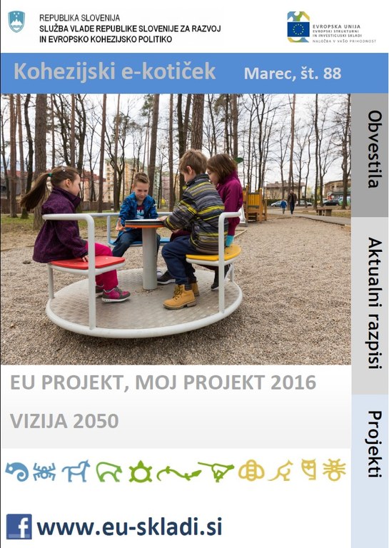 Izšla je marčevska številka Kohezijskega e-kotička Izšla je marčevska številka Kohezijskega e-kotička