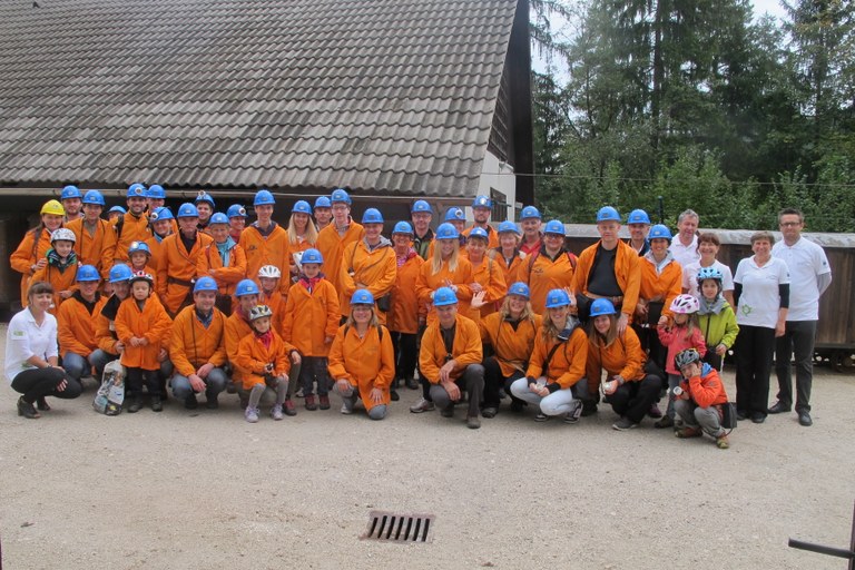 Ministrica Smerkolj na novinarski konferenci Geoparka Karavanke, 20. 9. Ministrica Smerkolj na novinarski konferenci Geoparka Karavanke, 20. 9.