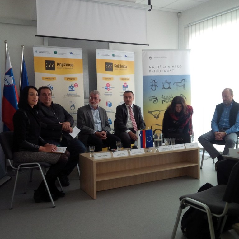 Ob koncu projekta Knjižnica slepih in slabovidnih Ob koncu projekta Knjižnica slepih in slabovidnih